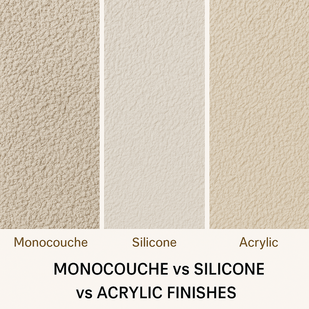 Texture swatches of different render types