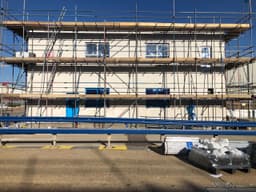 Commercial house rendering project 2 - RapidRend rendering services Essex Hertfordshire North London