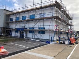 Commercial house rendering project 3 - RapidRend rendering services Essex Hertfordshire North London