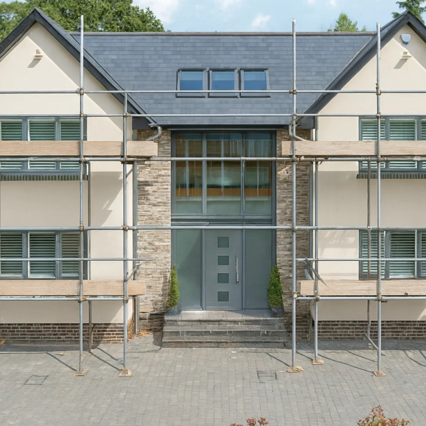 Smooth rendered walls